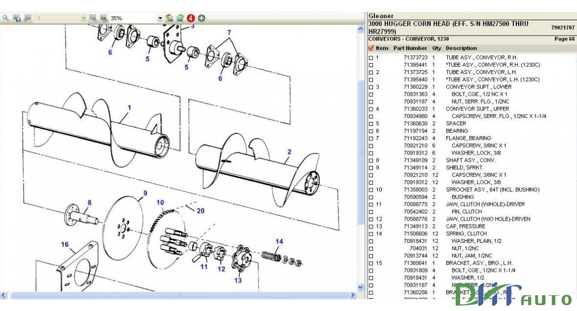 GLEANER SPARE PARTS + REPAIR UPDATE 10.2015 - Automotive Library