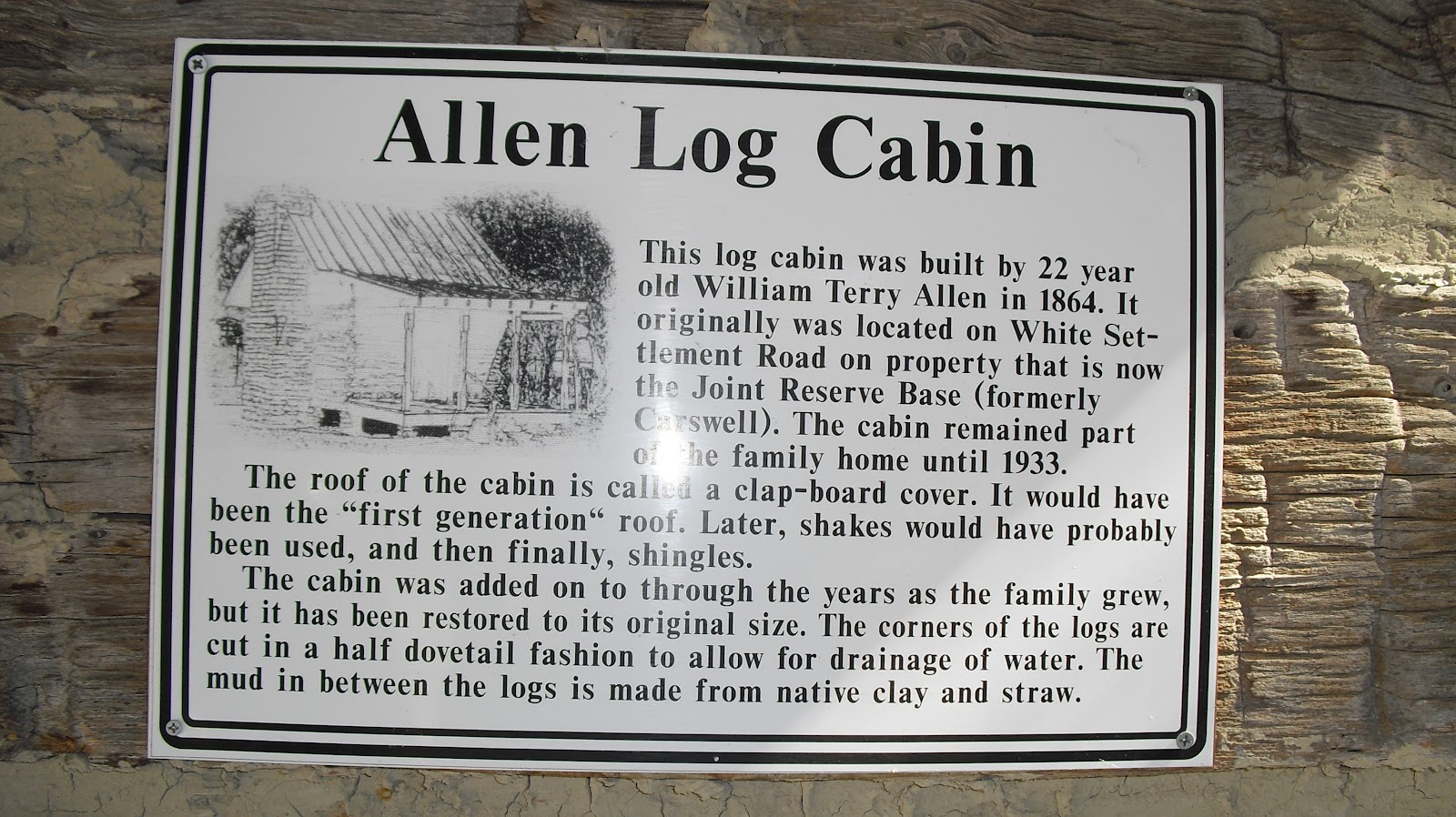 Cozy in Texas White Settlement Museum