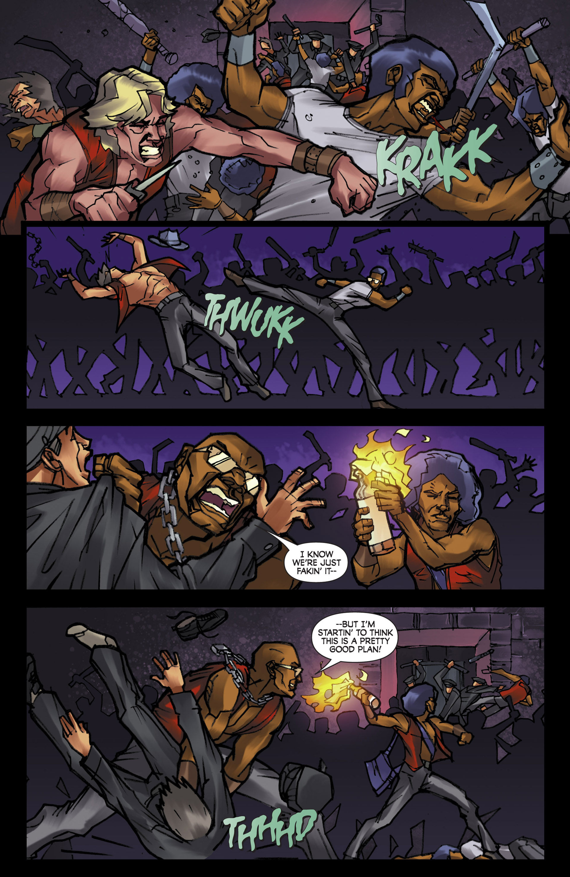Read online The Warriors: Jailbreak comic -  Issue #3 - 20