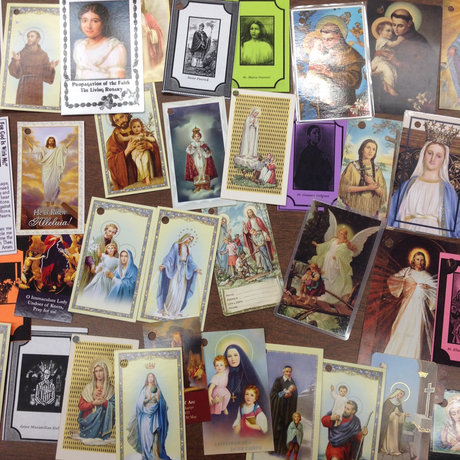 look-to-him-and-be-radiant-saint-trading-card-reward-system