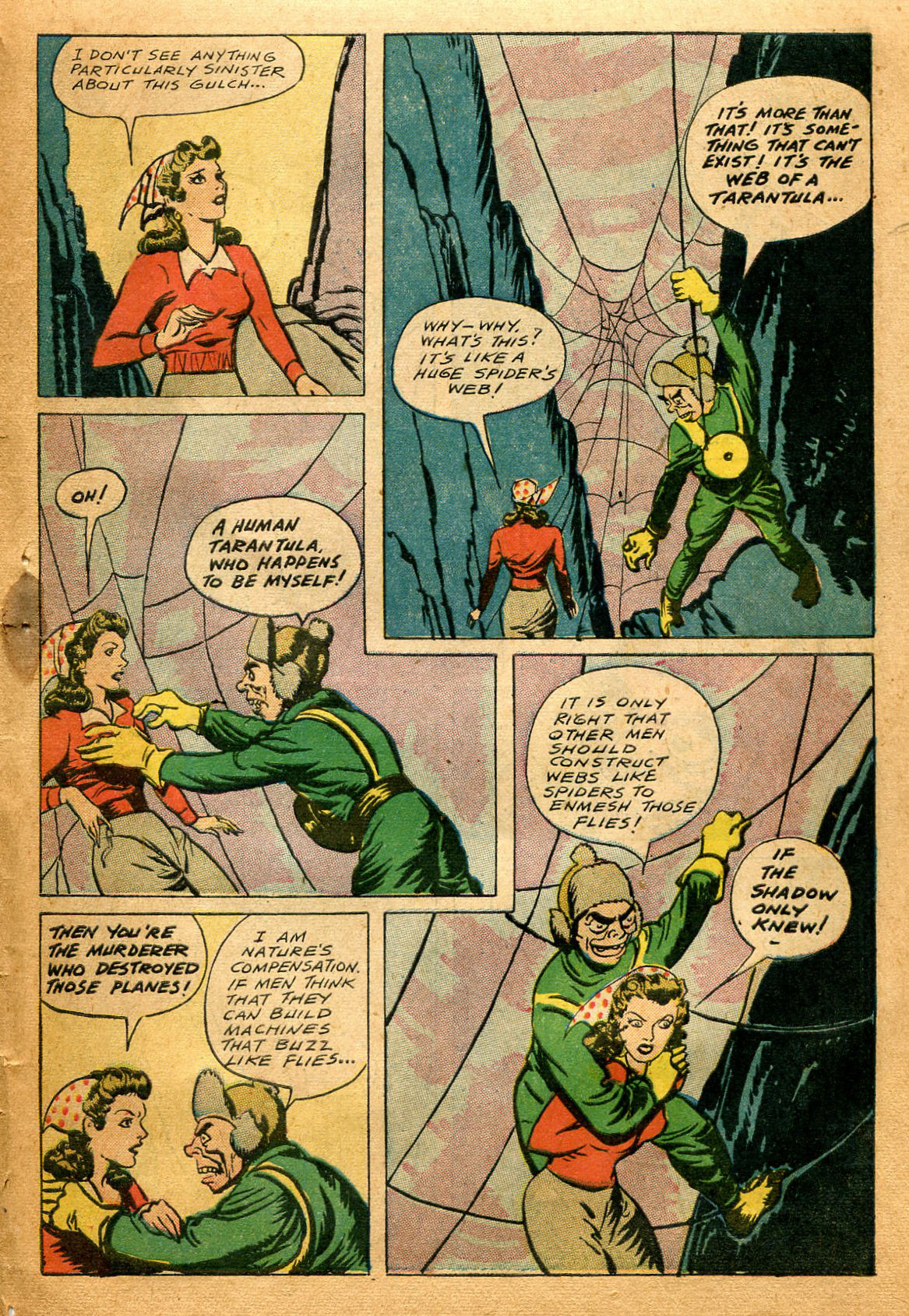 Read online Shadow Comics comic -  Issue #42 - 56