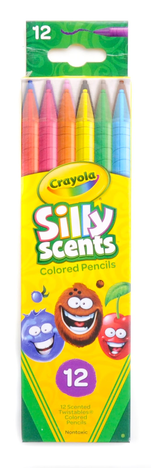 Silly Scents 12-Color Chisel Tip Washable Marker Set - 071662081997