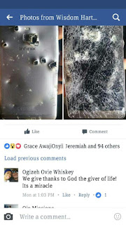 Infinix phone saves soldier