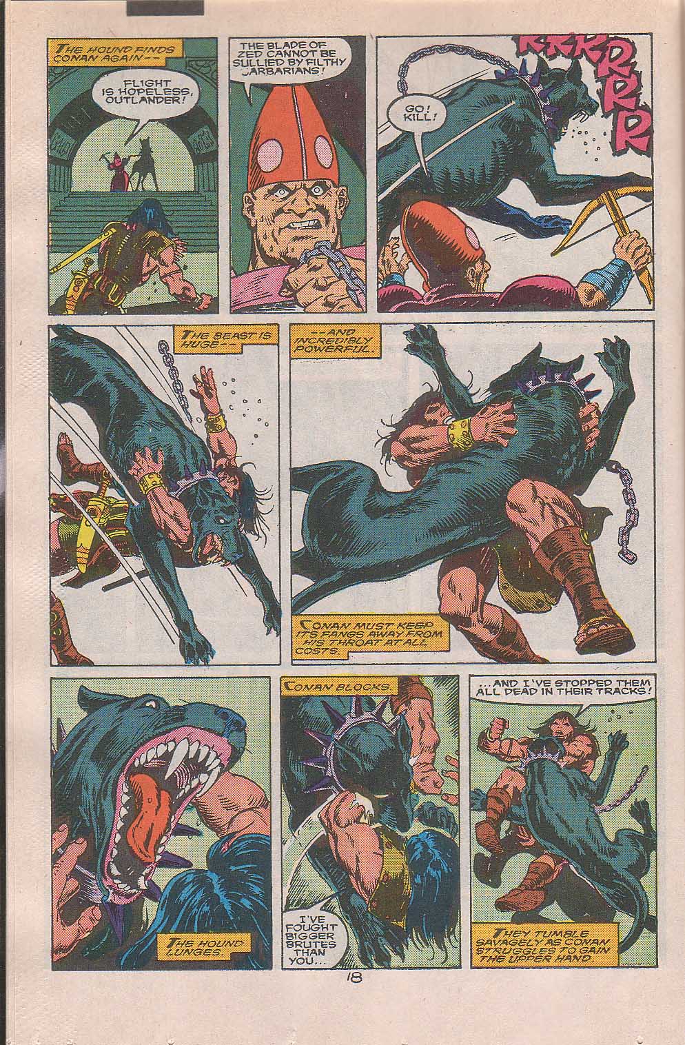 Read online Conan the Barbarian (1970) comic -  Issue #216 - 15
