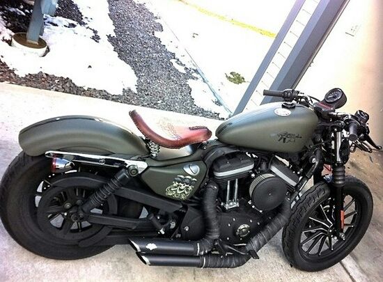 Xe môtô Harley Davidson 883 độ đẹp nhất trên thế giới - Style Bụi