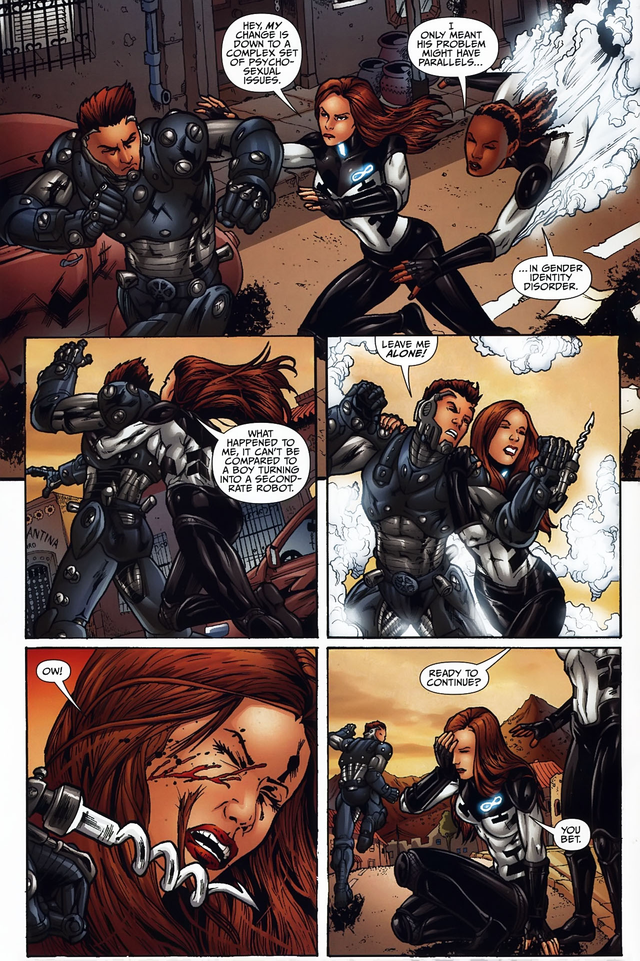 Read online Infinity Inc. (2007) comic -  Issue #11 - 3