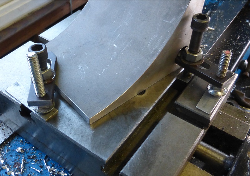 Mill Table Strap Clamps and Tnuts Greens and Machines