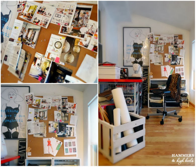 Hammers and High Heels My New Workspace Set Up!