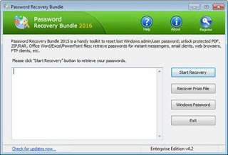      Password Recovery Bundle 2016 v4.2 Enterprise Edition Portable  77777777777