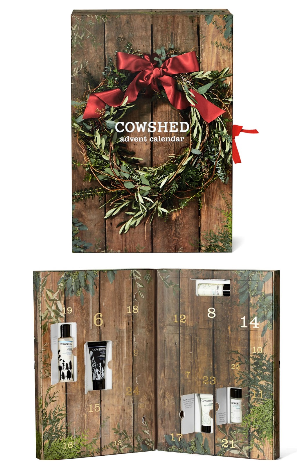 Cowshed Advent Calendar // Calendar Countdown Hannah Marie