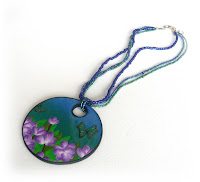 Almost perfect - improving product photos - Polymer Clay Necklace