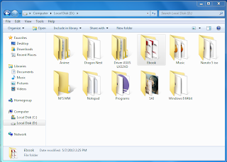 Cara Mengganti Icon Folder di Windows 7