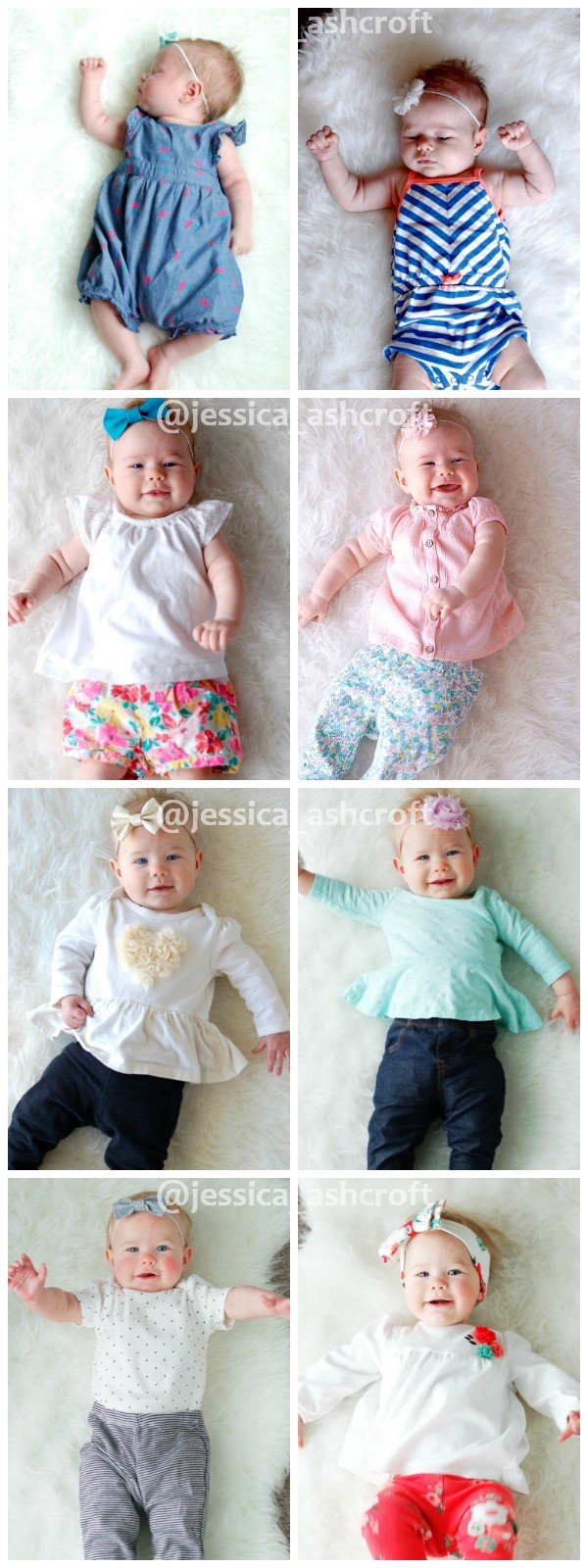 Try These Monthly Baby Photo Ideas If You Re A First Time Mom Love Love Love