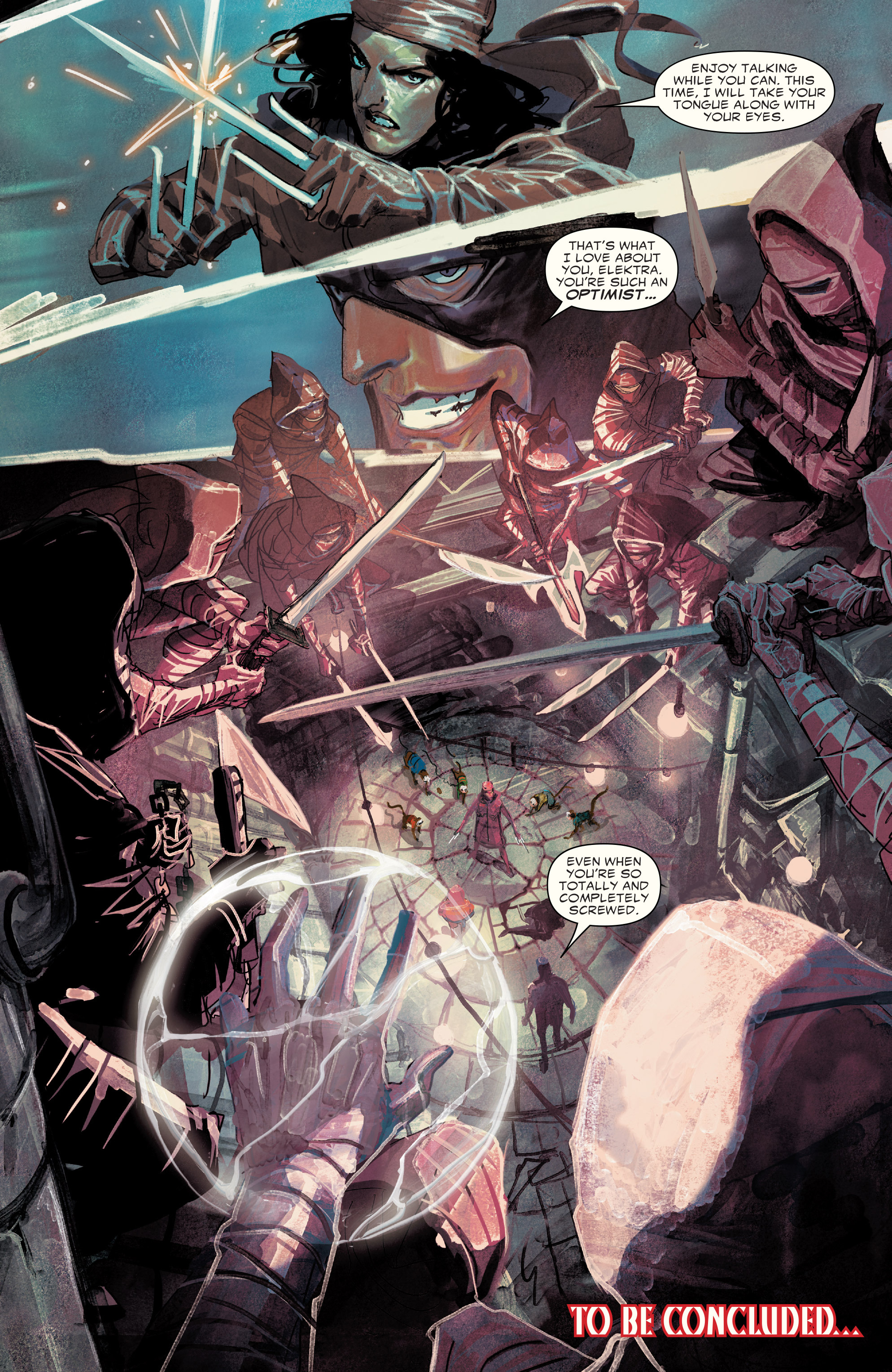 Read online Elektra (2014) comic -  Issue #10 - 22