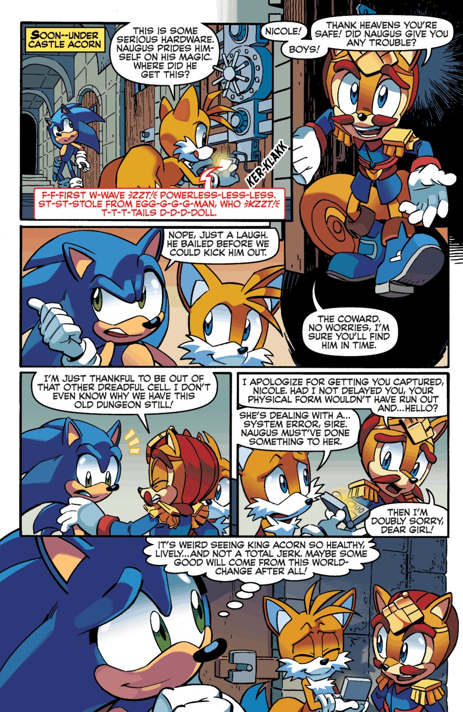 Read online Sonic The Hedgehog comic -  Issue #252 - 20