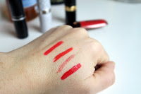 Lipstick swatch