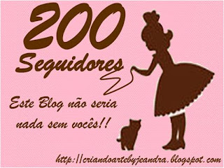 200 SEGUIDORES, OBAAAA!!!