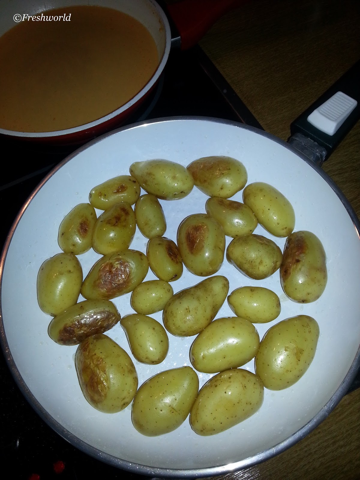 Freshworld - be fresh : Keramik Pfanne 24cm smaragd Plus von Figuretta