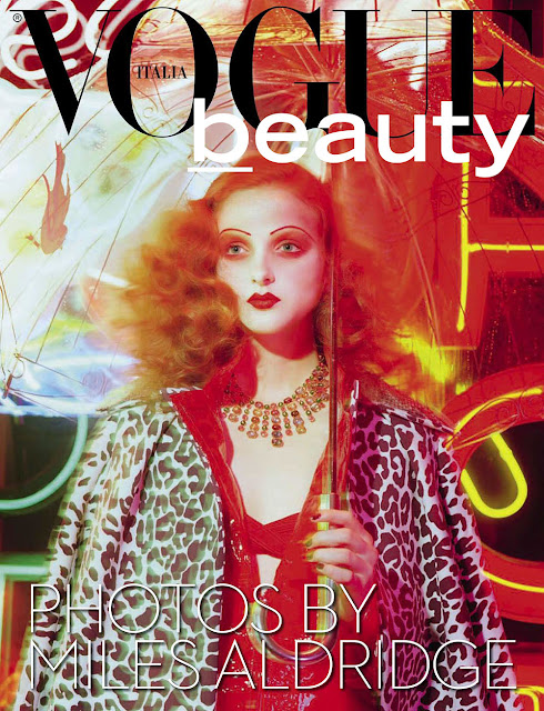 Model @ Madison Stubbington by Miles Aldridge for Vogue Italia, September 2015