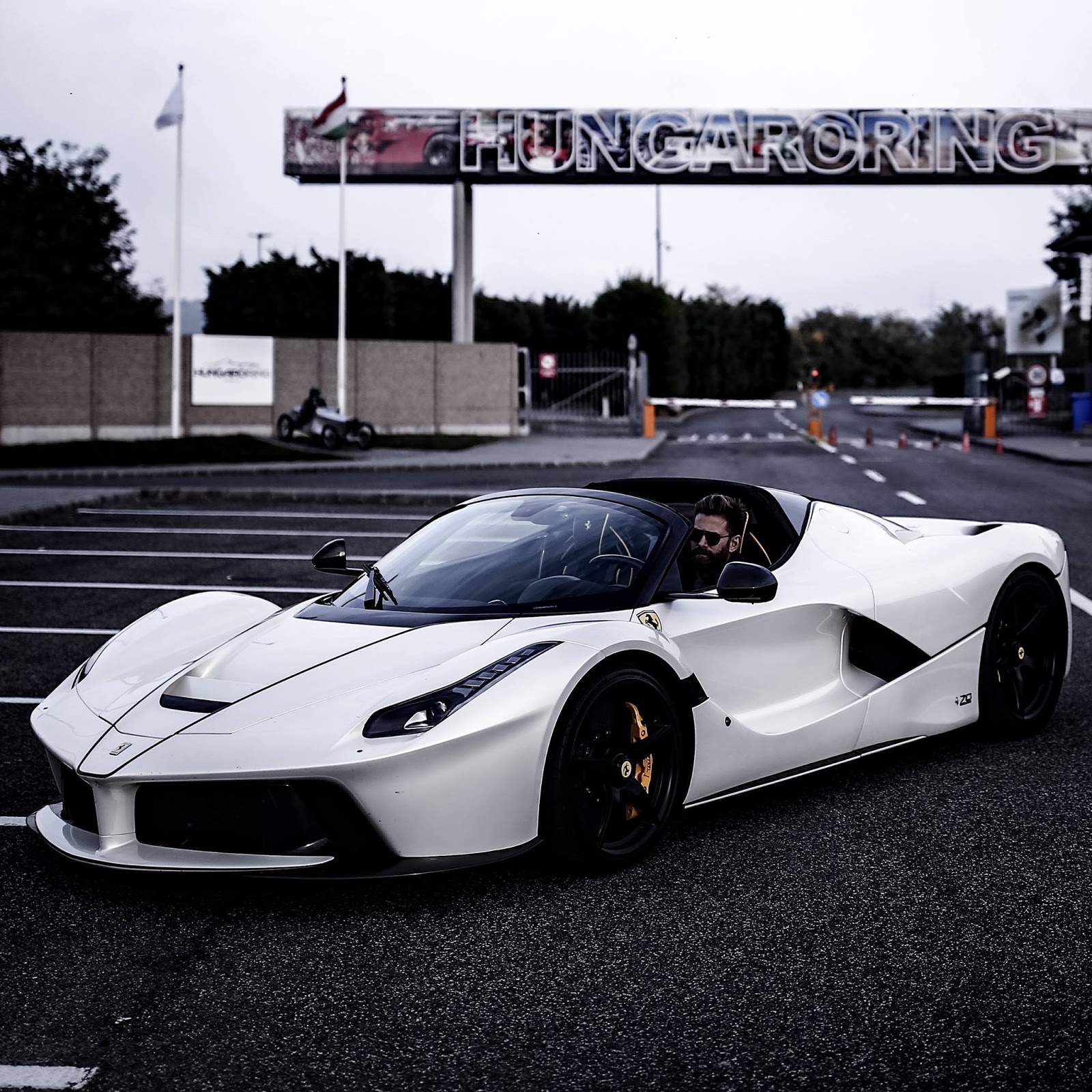 Josh Cartu S White Laferrari Aperta Is Simply Breathtaking