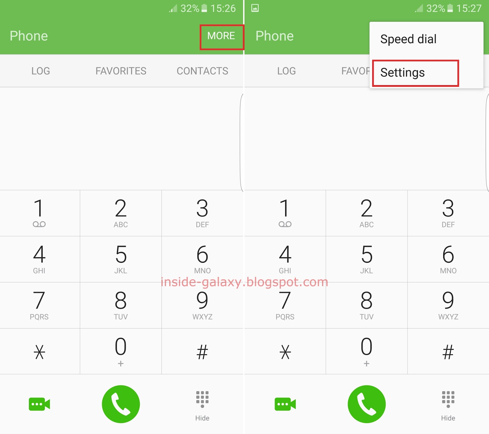 Inside Galaxy Samsung Galaxy S7 Edge How to Enable or Disable Call