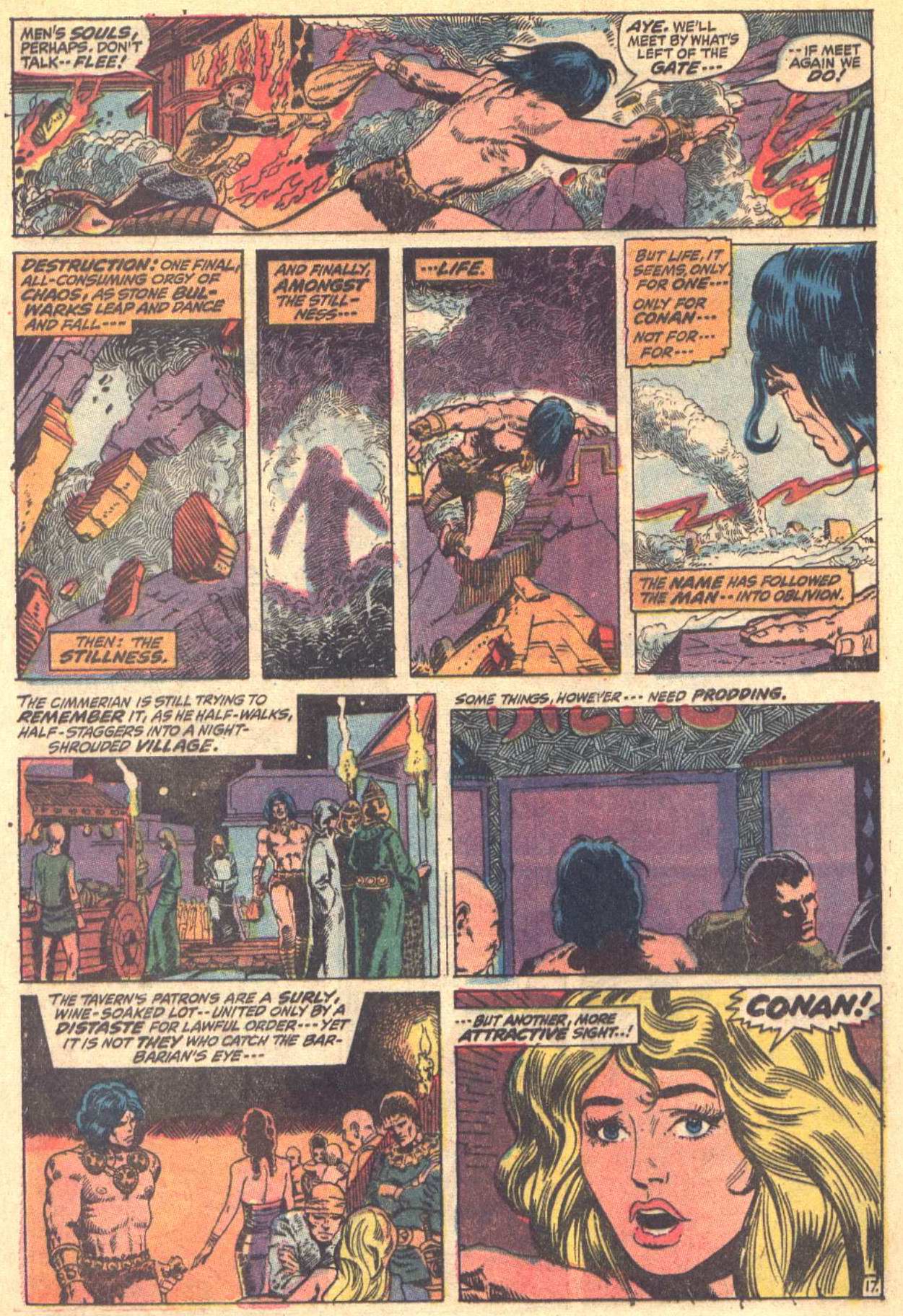 Read online Conan the Barbarian (1970) comic -  Issue #8 - 18