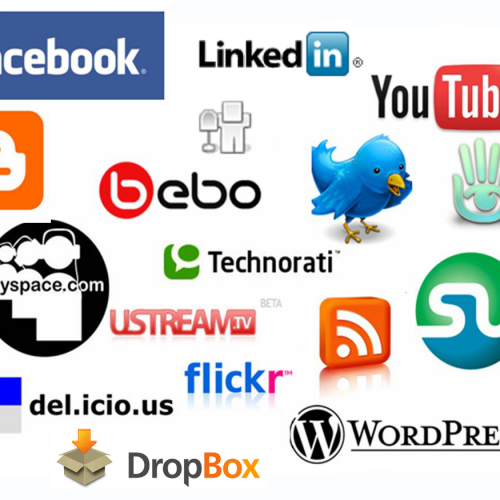 اعلان مجانى على الوسيط - الاعلانات المبوبة و فائدة اضفة اعلان مجاني في كوت ستور  Social-networking-logos-500x500