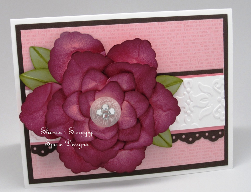 Sharon's Scrappy Space: Photos of Cards and Projects