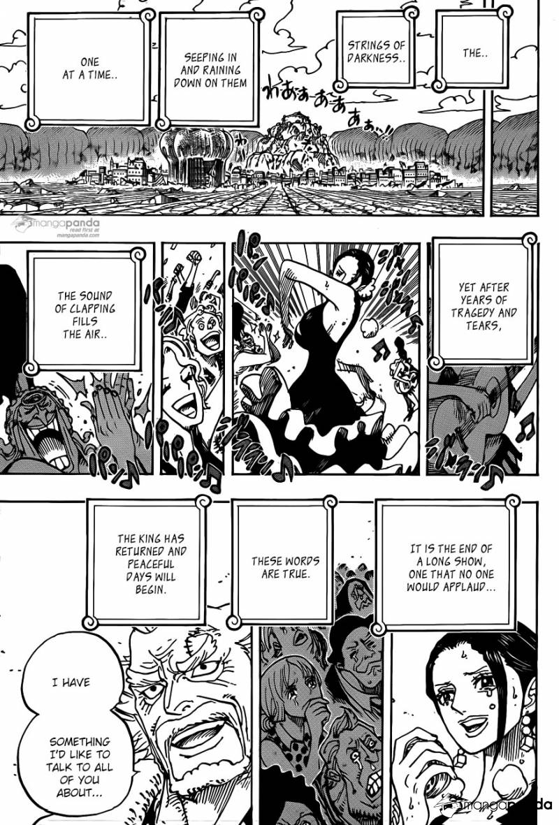 One Piece Ch 801: Opening Declaration