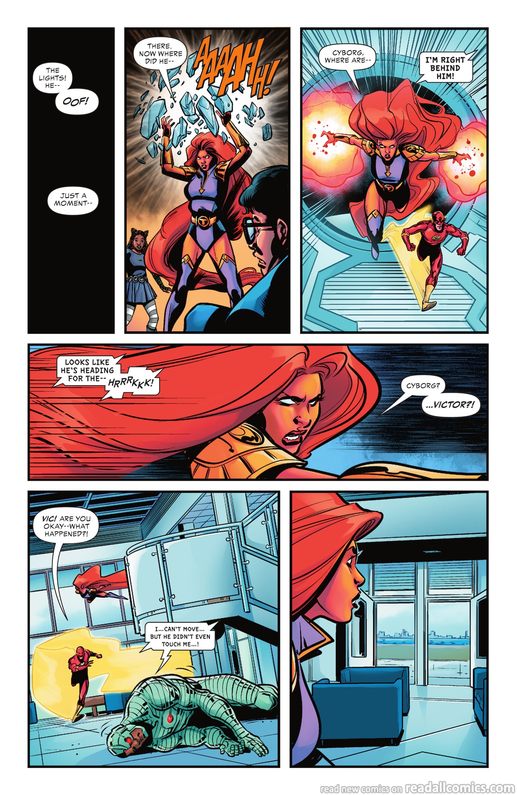Teen Titans Academy #1 chapter 8 page 16