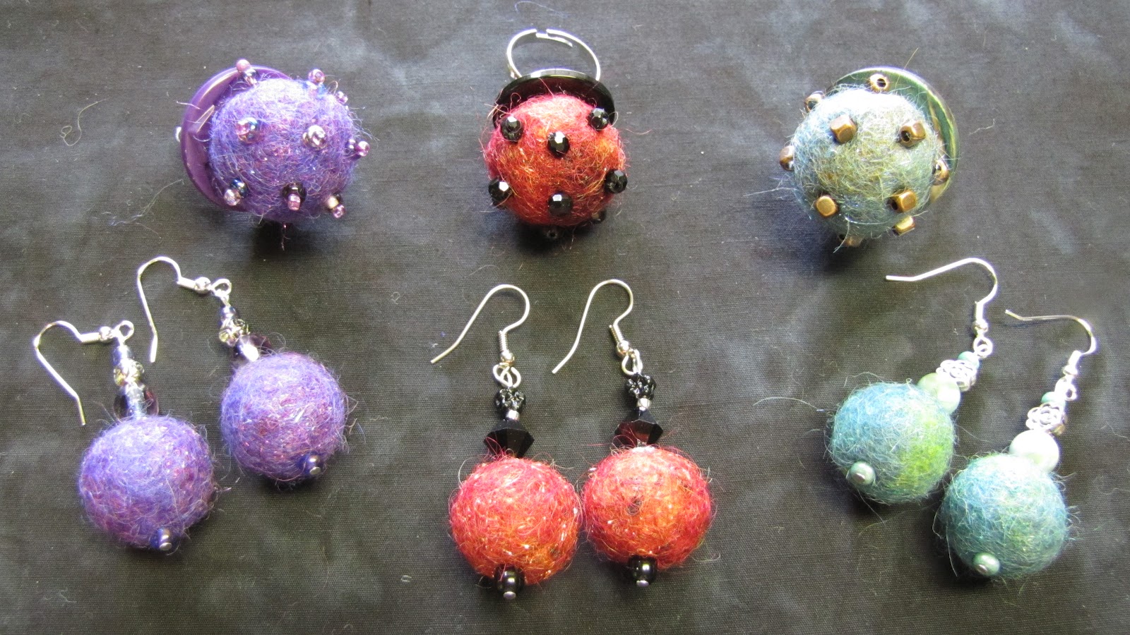 Annie's Keepsakes Felted Jewelry