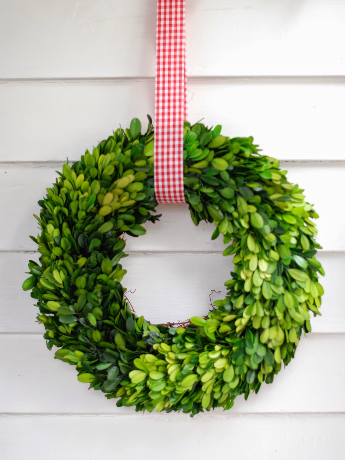 farmhouse musings Boxwood Wreath Save 30 