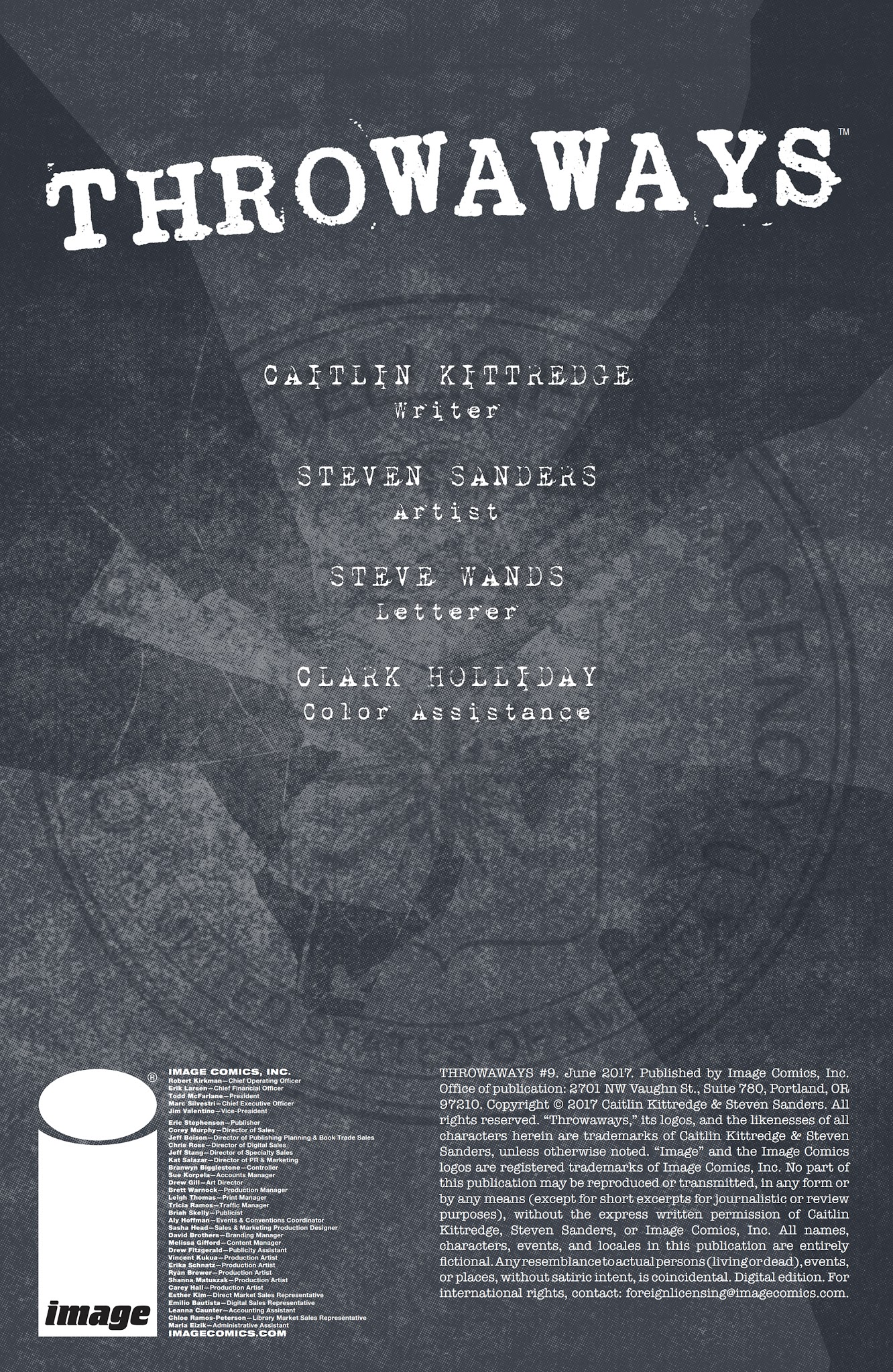 Read online Throwaways comic -  Issue #9 - 2