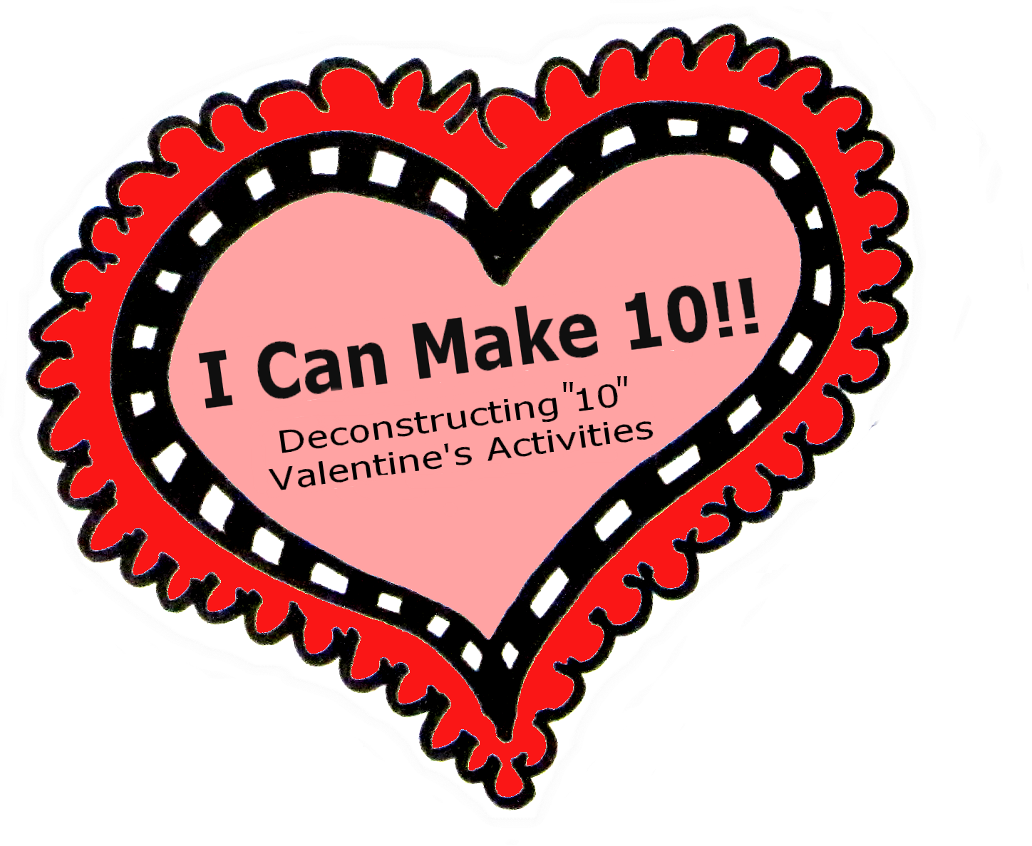 math valentines valentines math freebie decomposing 10 preschool powol math valentines valentines math freebie decomposing 10 preschool powol