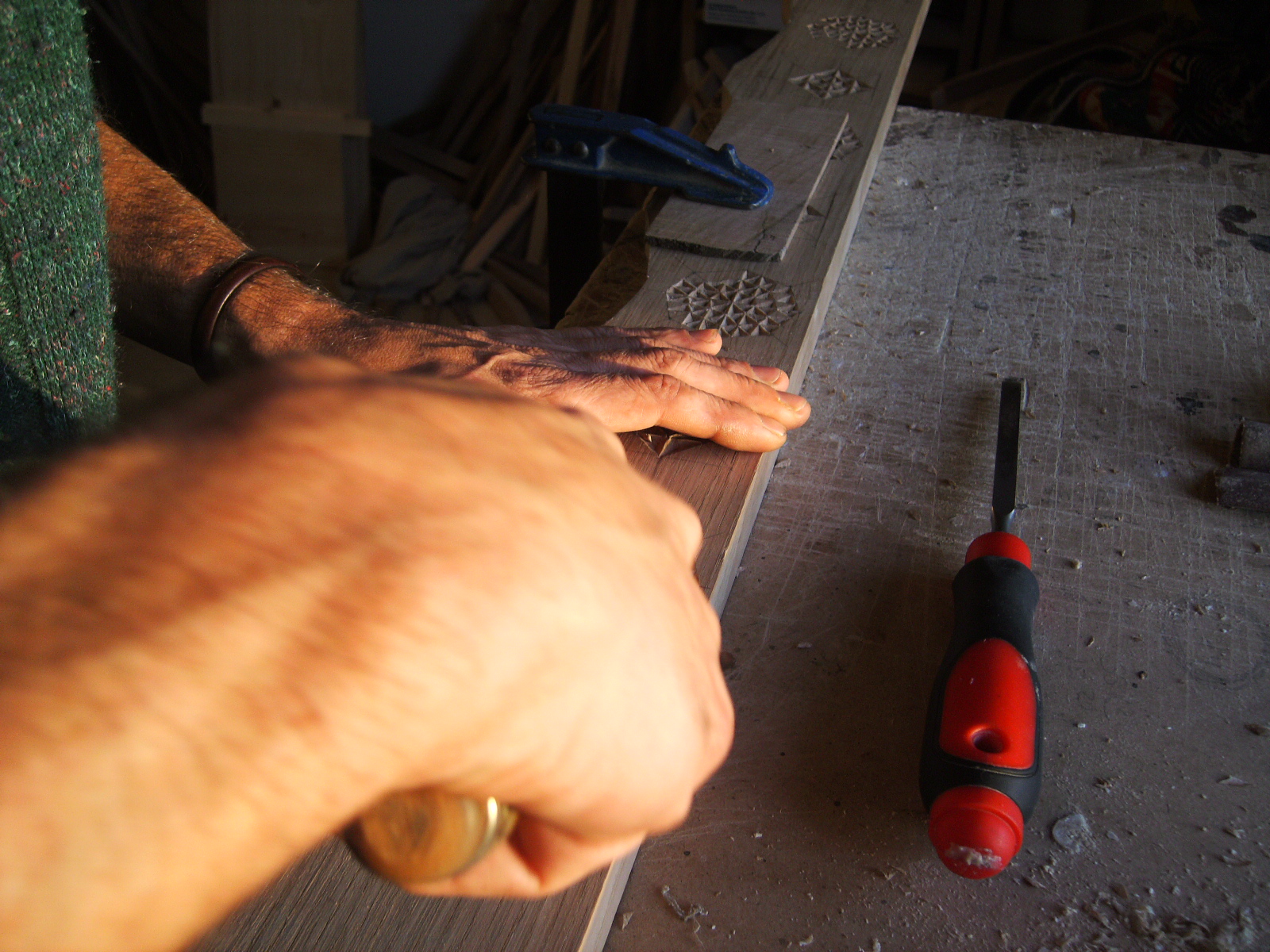 Mueble platero: El trabajo (1)