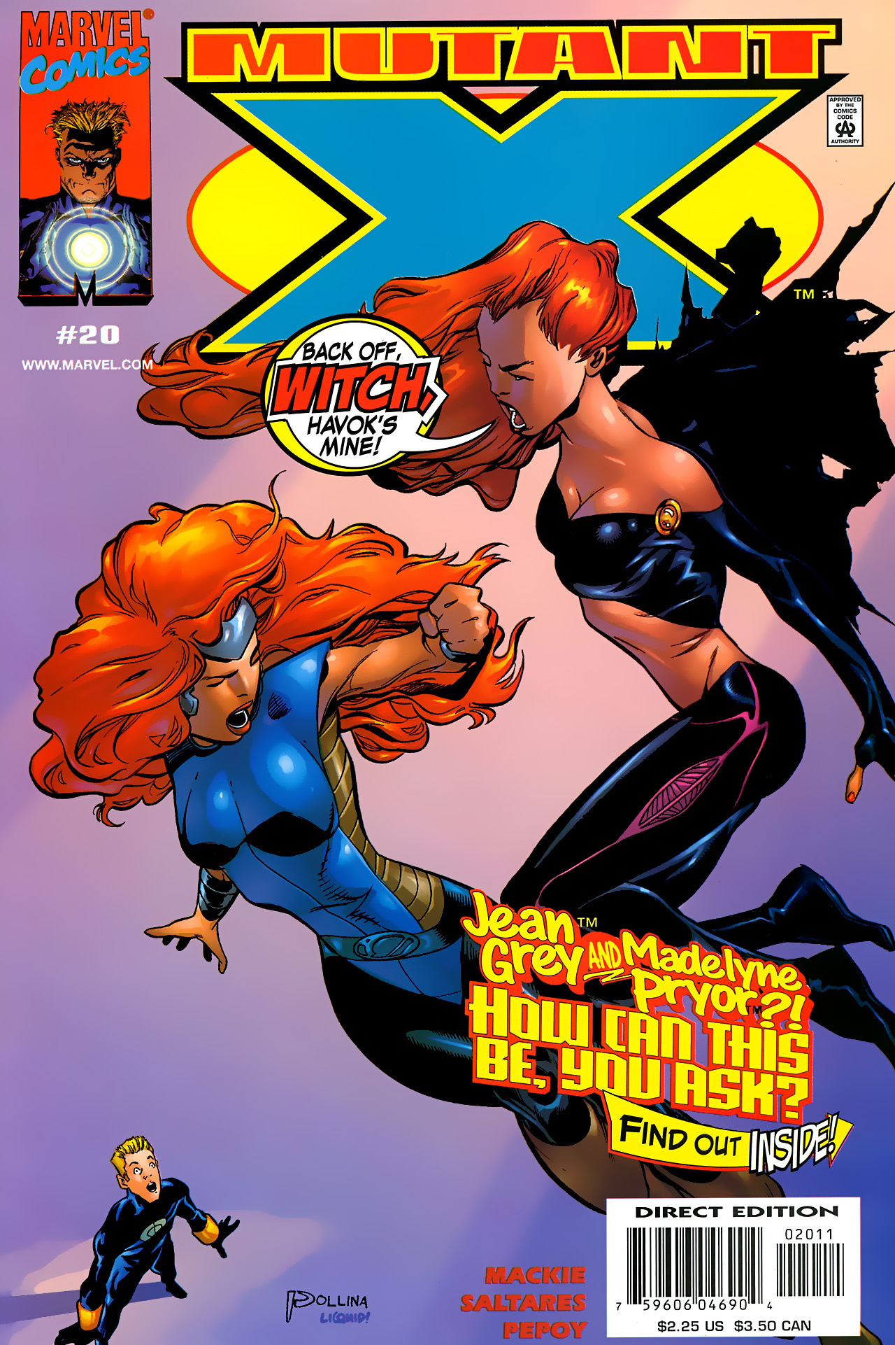 Read online Mutant X comic -  Issue #20 - 1