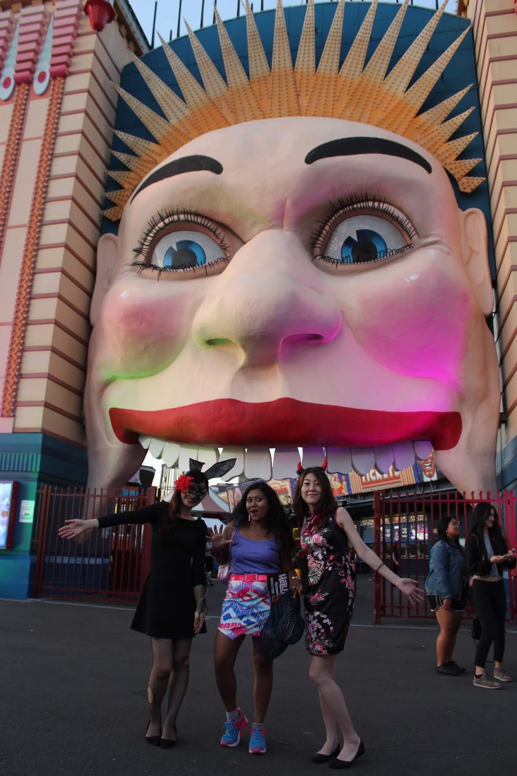 Halloween Celebration at Luna Park, Sydney, Australia DocDivaTraveller