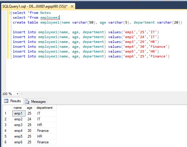 Insert Into Sql