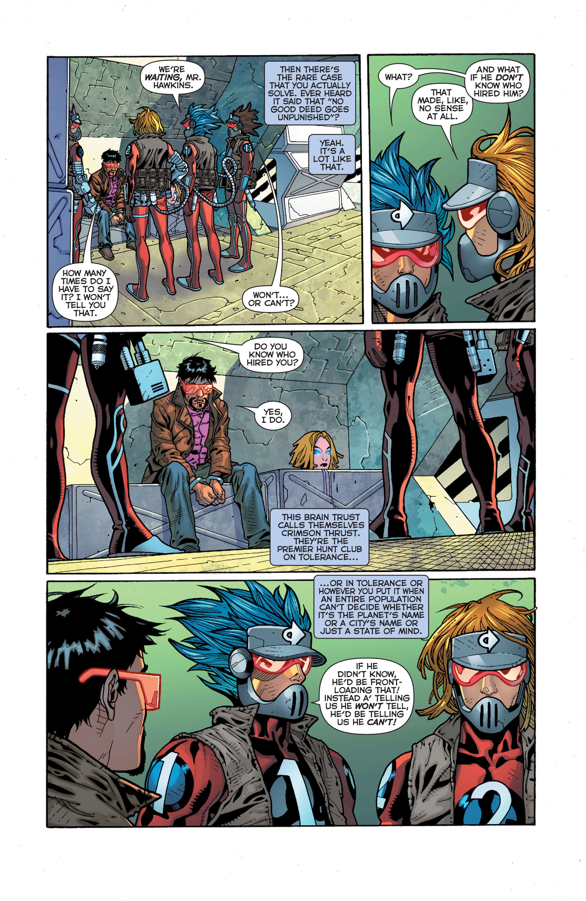 Read online Threshold (2013) comic -  Issue #6 - 22
