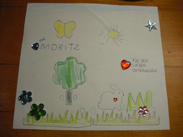  moppeline123: Antwort-Brief vom Osterhasen 2012 
