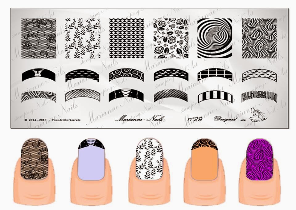 Lacquer Lockdown: Hot Off The Stamping Press: Marianne Nails Nail Art ...