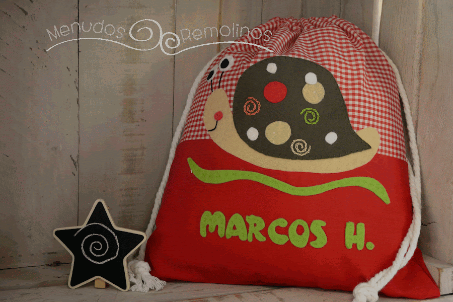 Saco almuerzo Caracol col col