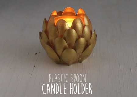 Sulit Dipercaya 9 Barang Cantik Ini Cuma Dibikin Dari Sendok Plastik