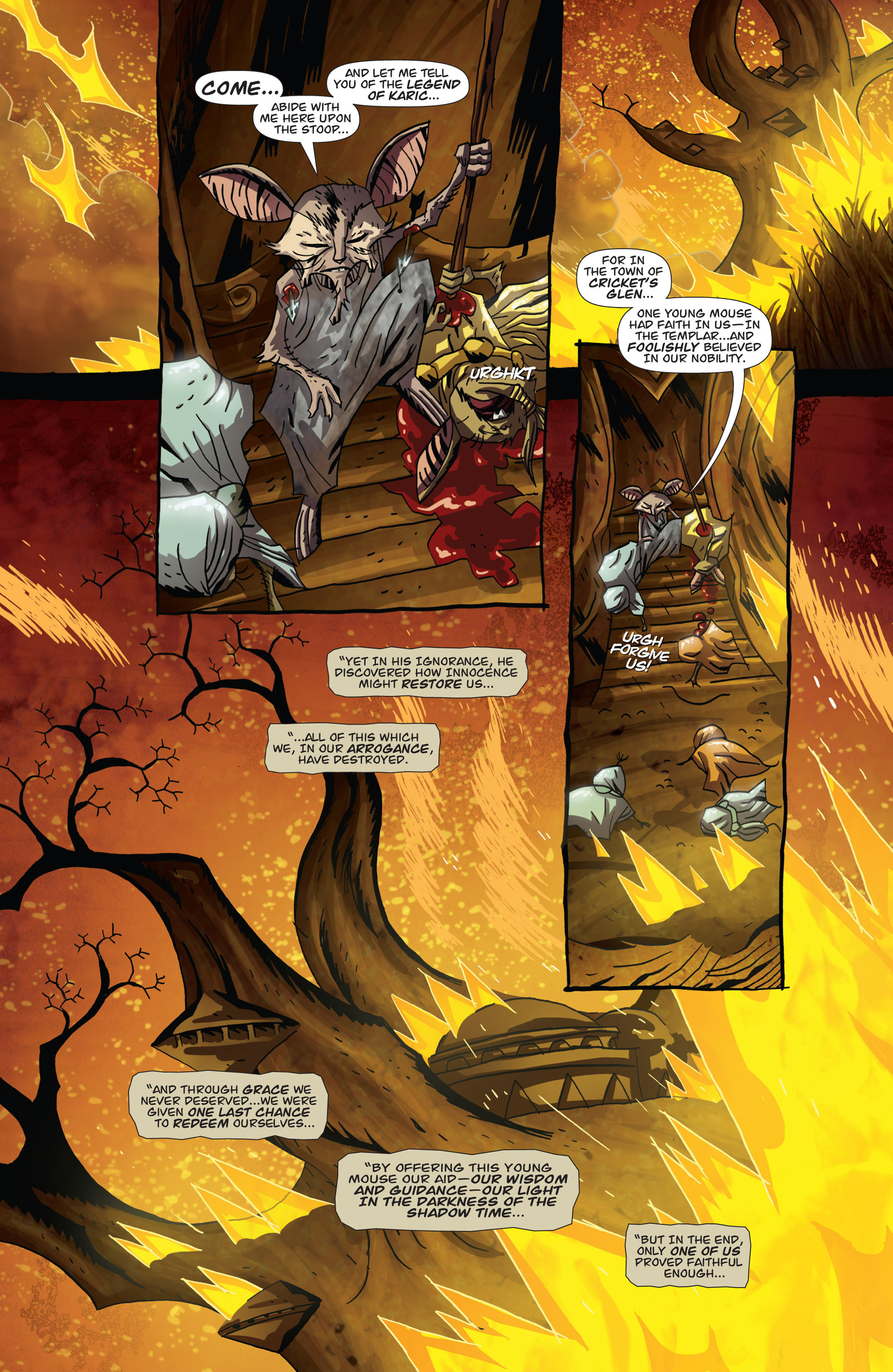 The Mice Templar Volume 4: Legend issue 8 - Page 35