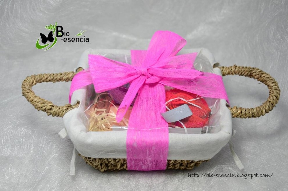 Bioesencia CESTA REGALO JABONES