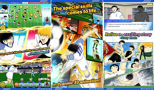 تحميل لعبة Captain Tsubasa Dream Team 2 5 0 Apk Mod For Android الكابتن Tsubasa الشبح