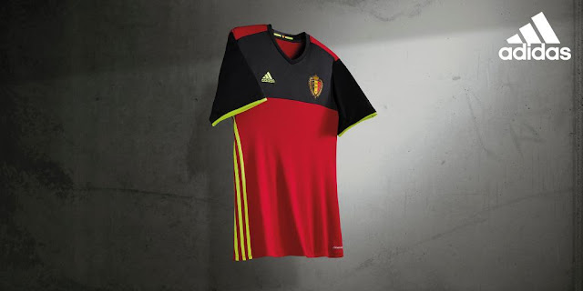 ベルギー代表 EURO 2016 ユニフォーム-ホーム
