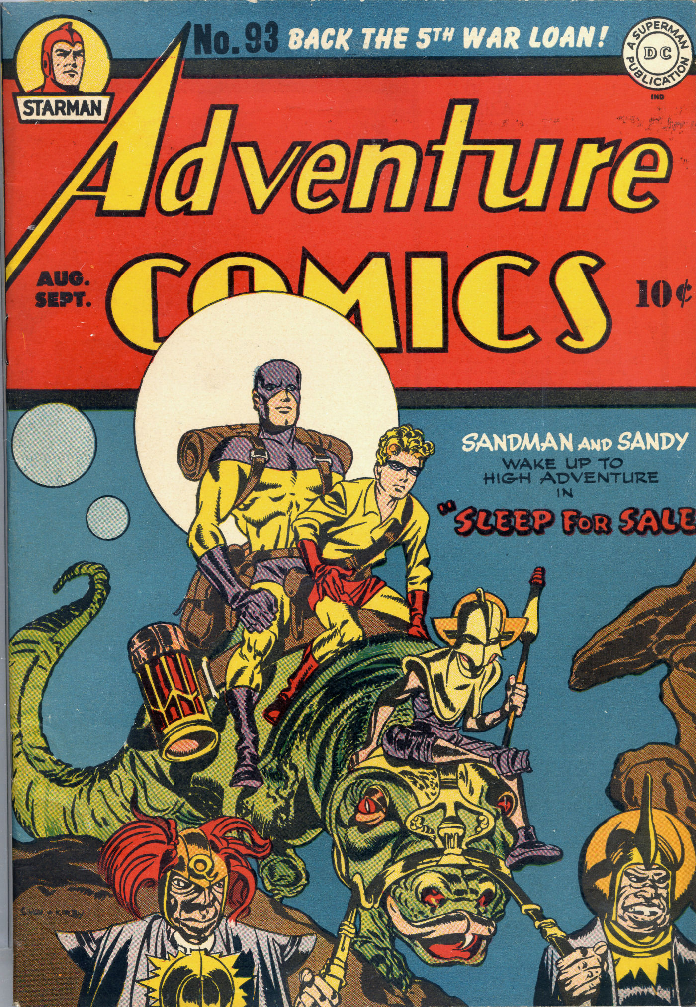 Read online Adventure Comics (1938) comic -  Issue #93 - 2