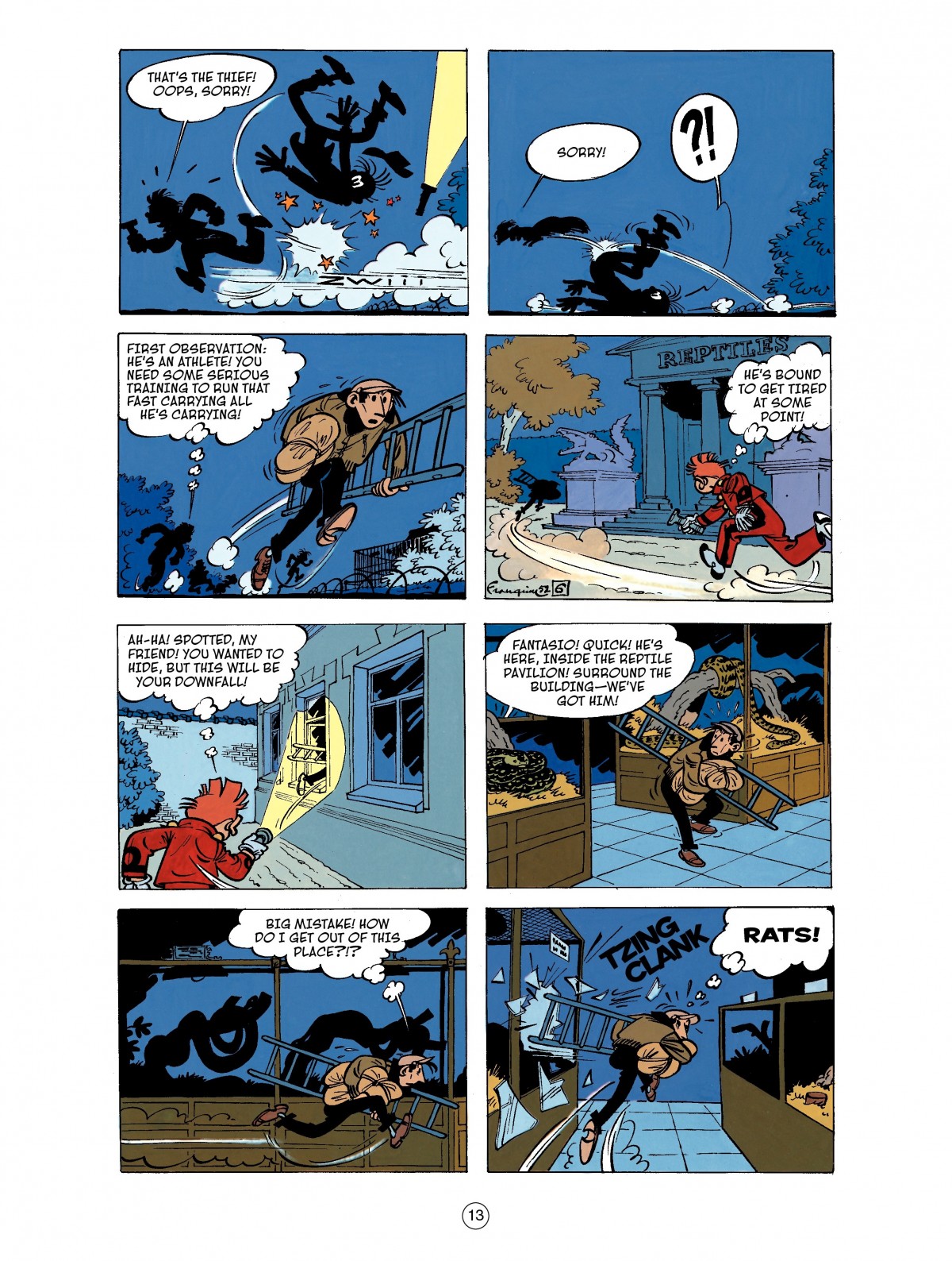 Read online Spirou & Fantasio (2009) comic -  Issue #5 - 13