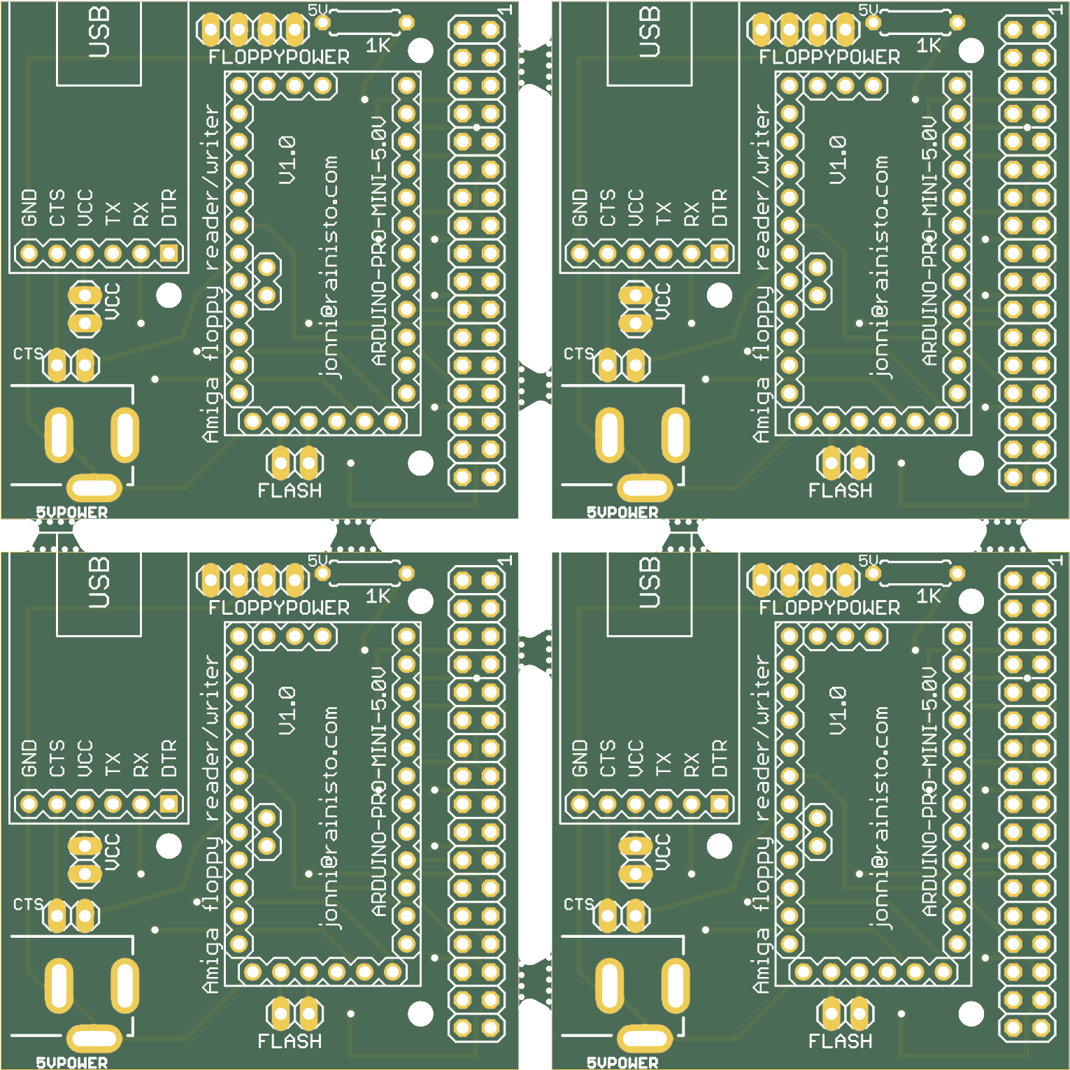 Omakotikotitalomme Commodore DIY Amiga Floppy Disk Reader